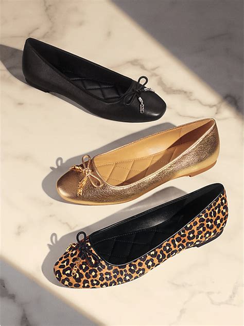 michael kors nori flat|Nori Logo Ballet Flat .